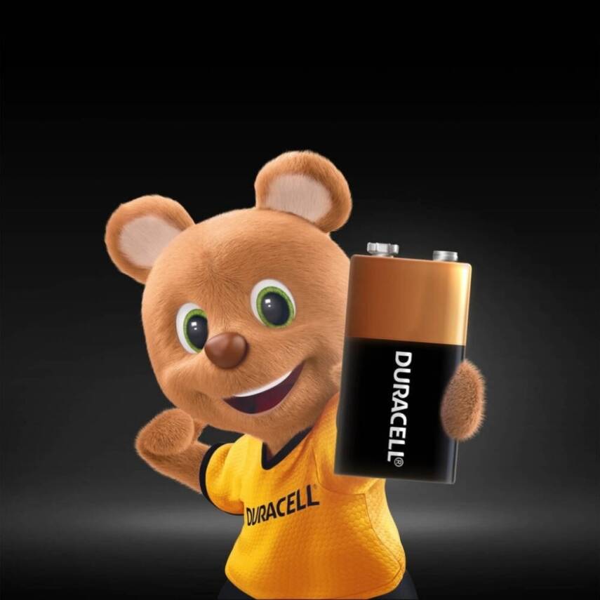 Duracell | 9V Alkalin Pil, Tekli Paket, Uzun Ömürlü ve Dayanıklı Güç - 3