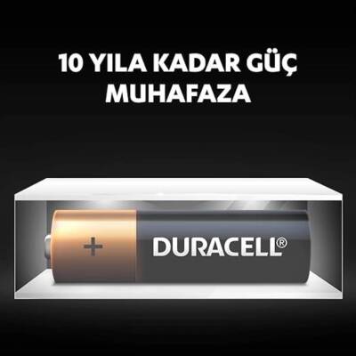Duracell AA Alkalin Kalem Pil, 2'li, Uzun Ömürlü ve Dayanıklı Güç - 7