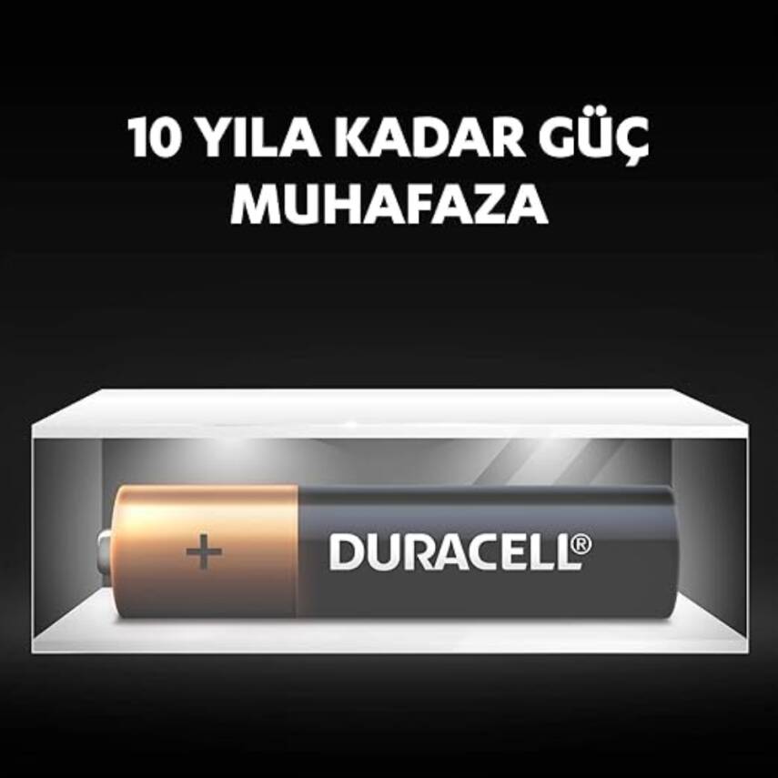Duracell AA Alkalin Kalem Pil, 6'lı, Uzun Ömürlü ve Dayanıklı Güç - 7