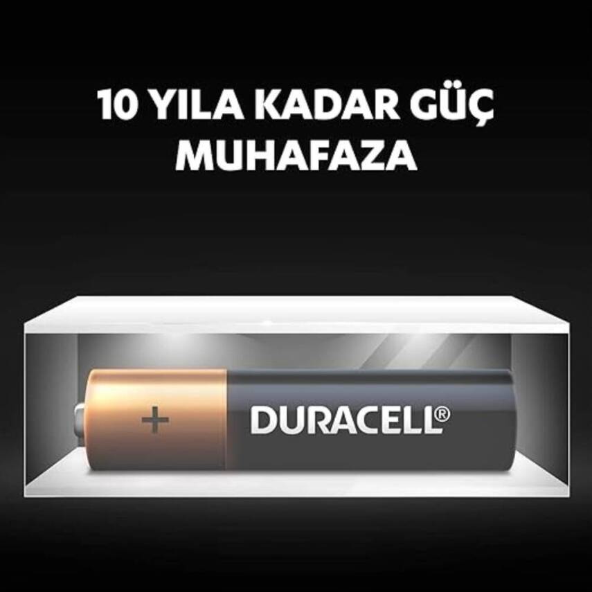 Duracell AA Alkalin Kalem Pil, 6'lı, Uzun Ömürlü ve Dayanıklı Güç - 7