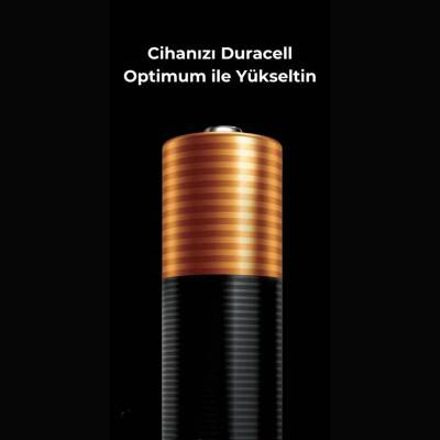Duracell Optimum AA Alkalin Kalem Pil, 4'lü, 1.5V, Uzun Ömürlü Güç - 9