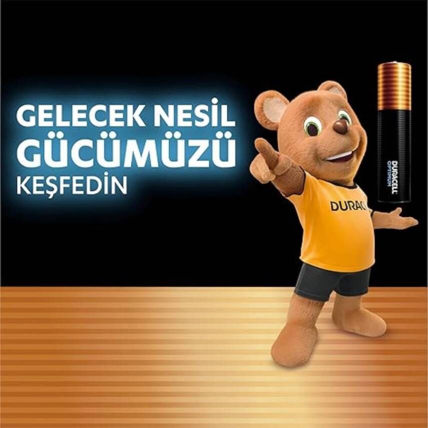 Duracell Optimum AAA Alkalin İnce Kalem Pil, 1.5V 4'lü, Uzun Ömürlü - 6