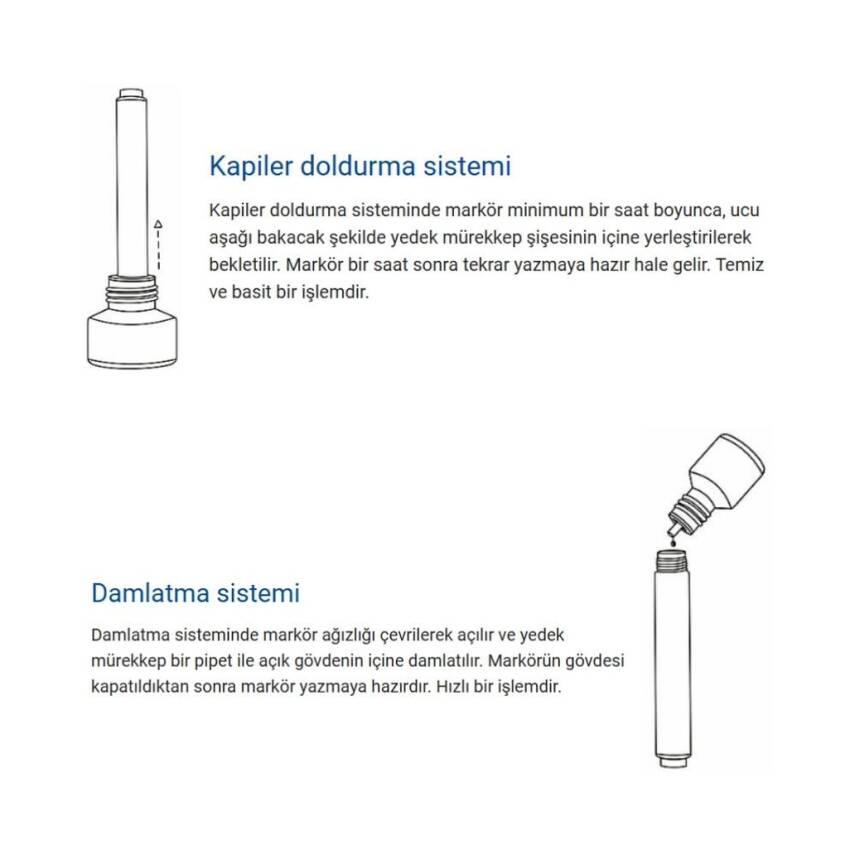 Edding E-360XL Cap-Off Tahta Kalemi, 1.5-3 mm, Doldurulabilir, Kırmızı - 6