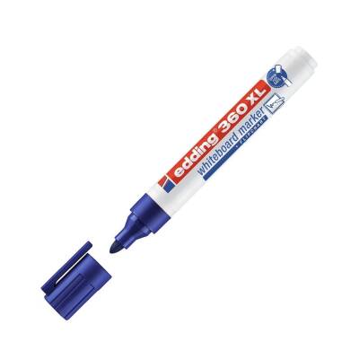 Edding E-360XL Cap-Off Tahta Kalemi, 1.5-3mm, Doldurulabilir, Mavi - Edding