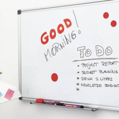 Edding E-360 Cap Off Beyaz Tahta Kalemi, Yuvarlak 1,5-3 mm Uç, Turuncu - 4