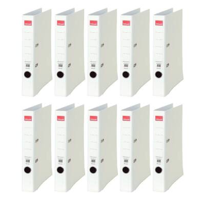 Esselte Büro Klasörü, 10 Adet, Ekonomik Dar, Beyaz - 2