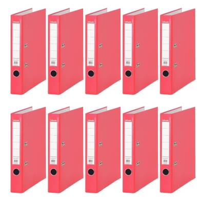 Esselte Büro Klasörü, 10 Adet, Ekonomik Dar, Kırmızı - 2
