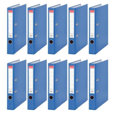 Esselte Büro Klasörü, 10 Adet, Ekonomik Dar, Mavi - 2