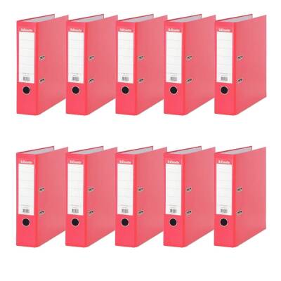 Esselte Büro Klasörü, 10 Adet, Ekonomik Geniş, Kırmızı - 2