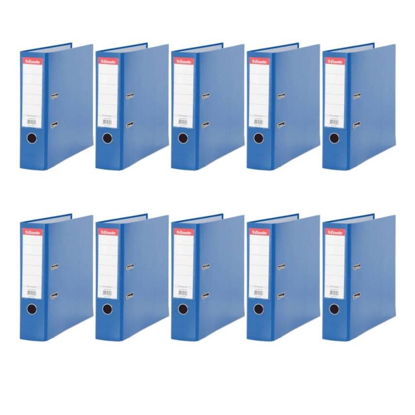 Esselte Büro Klasörü, 10 Adet, Ekonomik Geniş, Mavi - 2