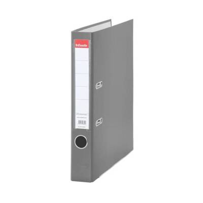 Esselte Büro Klasörü, Ekonomik Dar, 330 Sayfa A4 Kapasiteli, Gri - Esselte