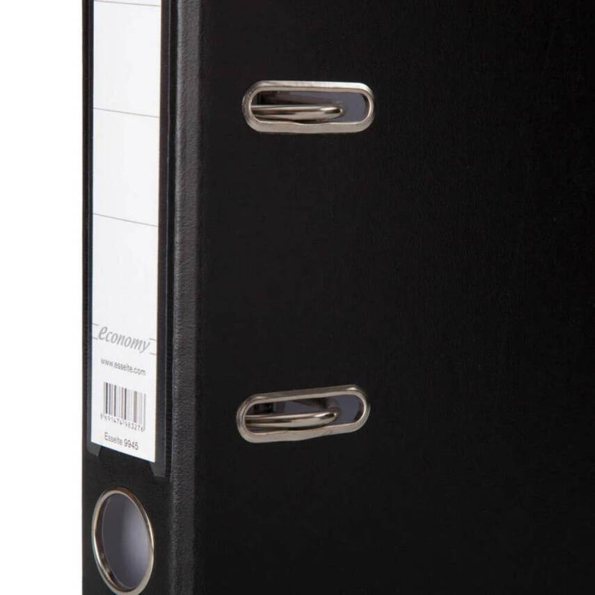 Esselte Büro Klasörü, Ekonomik Dar, 330 Sayfa A4 Kapasiteli, Siyah - 4