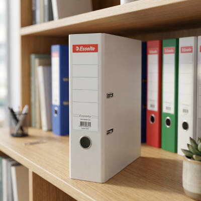Esselte Büro Klasörü, Ekonomik Geniş, 480 Sayfa A4 Kapasiteli, Beyaz - 3