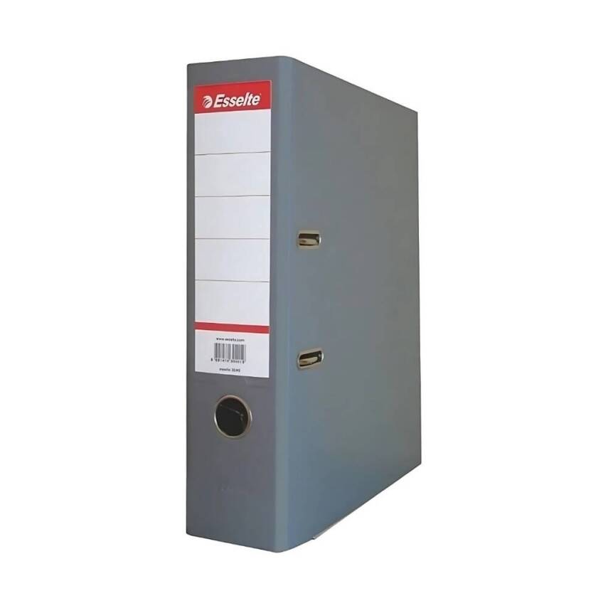 Esselte Büro Klasörü, Ekonomik Geniş, 480 Sayfa A4 Kapasiteli, Gri - 4