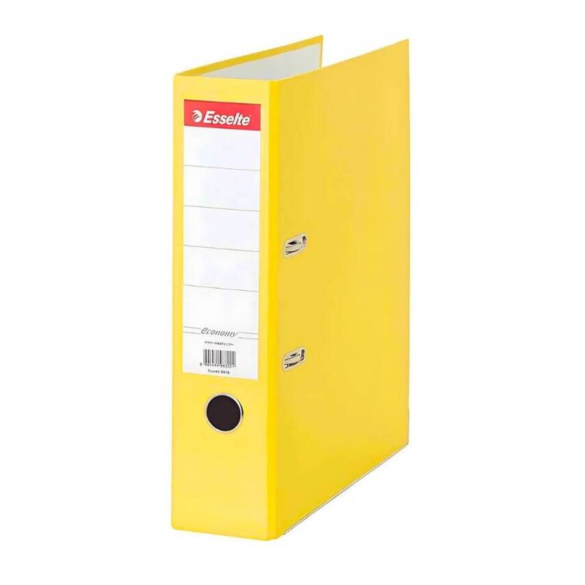 Esselte Büro Klasörü, Ekonomik Geniş, 480 Sayfa A4 Kapasiteli, Sarı - 1