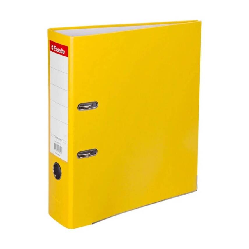 Esselte Büro Klasörü, Ekonomik Geniş, 480 Sayfa A4 Kapasiteli, Sarı - 5