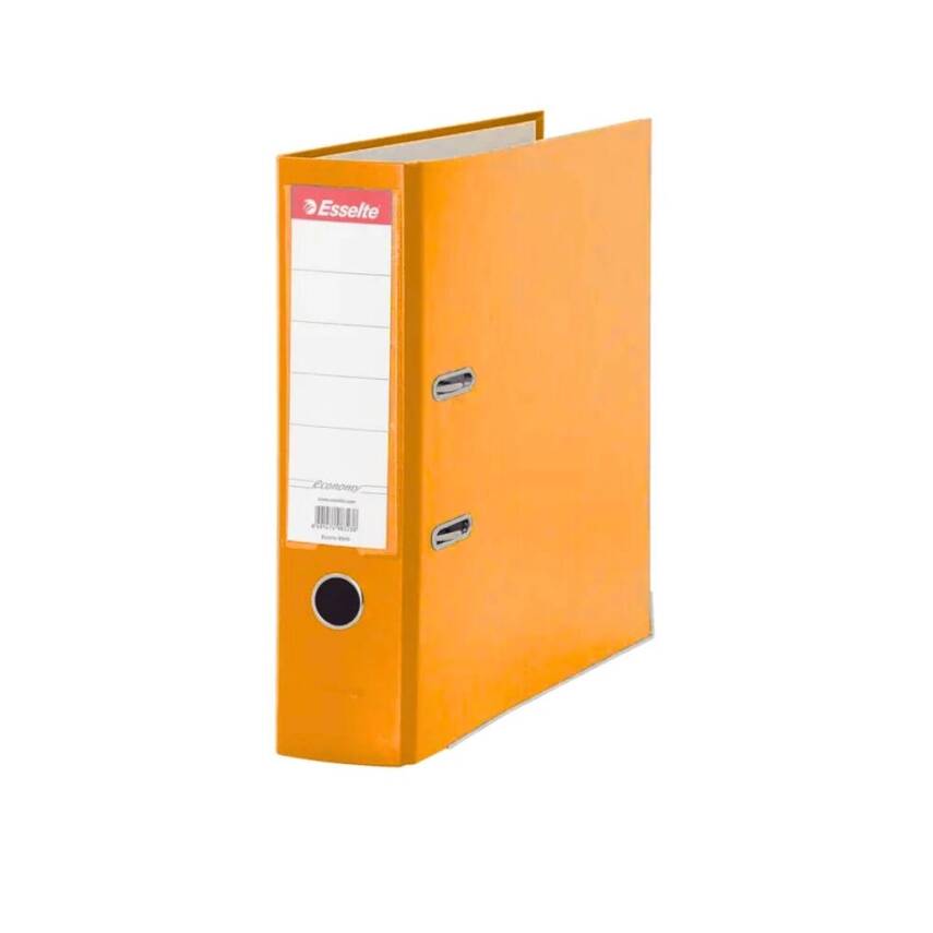 Esselte Büro Klasörü, Ekonomik Geniş, 480 Sayfa A4 Kapasiteli, Turuncu - 1