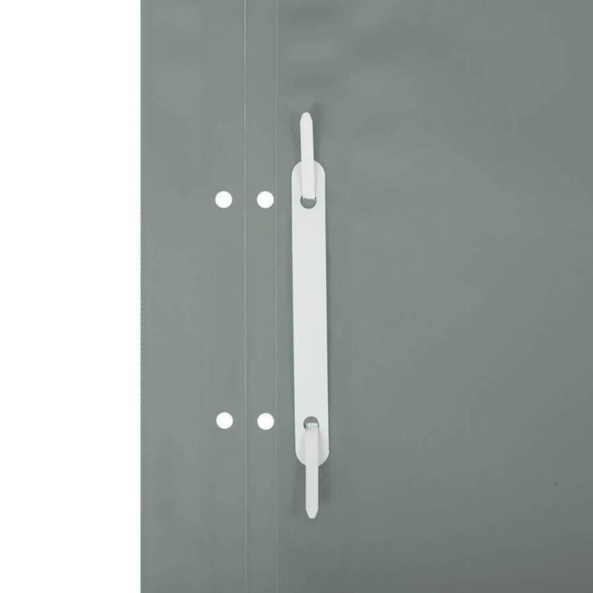 Esselte Telli Dosya, 10 Adet, 50'li Paket, A4, 4 Delikli, Gri - 4