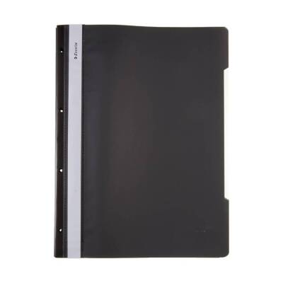 Esselte Telli Dosya, 10 Adet, 50'li Paket, A4, 4 Delikli, Siyah - 4