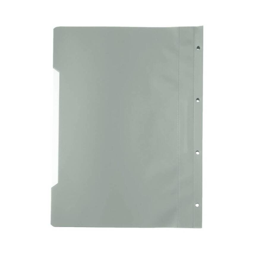 Esselte Telli Dosya, 50'li Paket, A4 Boyut, 4 Delikli Yapı, Gri - 2