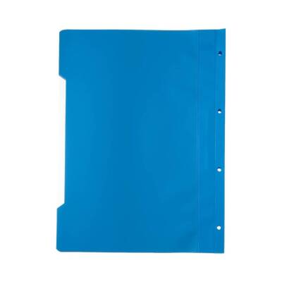 Esselte Telli Dosya, 50'li Paket, A4 Boyut, 4 Delikli Yapı, Mavi - 4