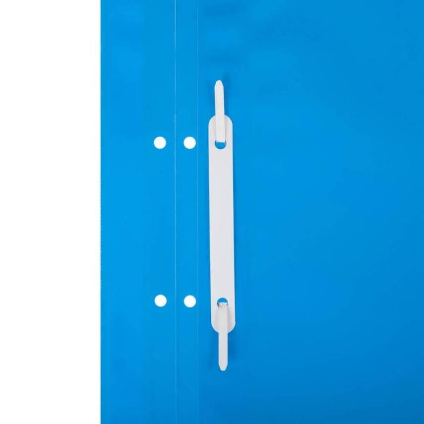 Esselte Telli Dosya, 50'li Paket, A4 Boyut, 4 Delikli Yapı, Mavi - 5