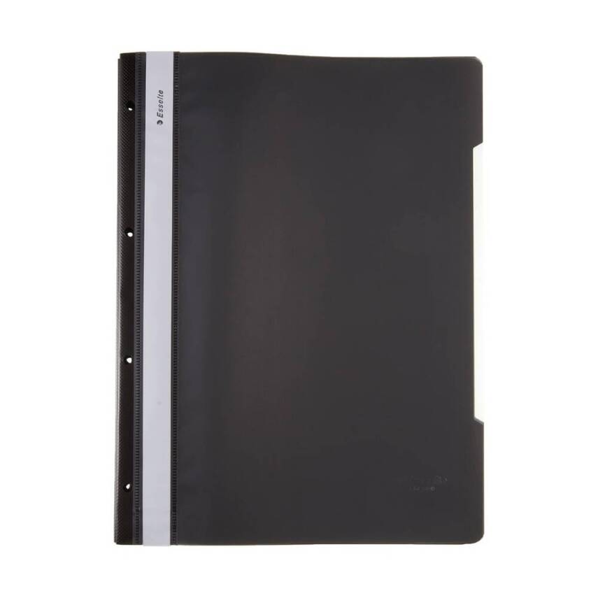 Esselte Telli Dosya,50'li Paket, A4 Boyut, 4 Delikli Yapı, Siyah - 3