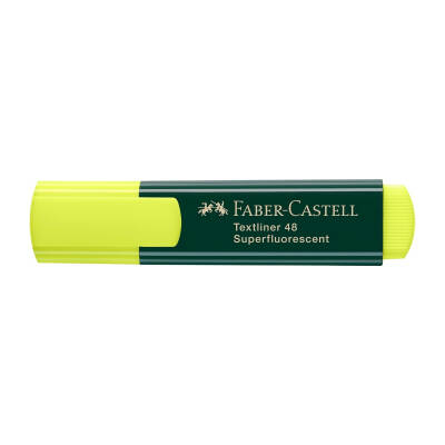 Faber Castell Fosforlu Kalem, Doldurulabilir, Sarı - 2