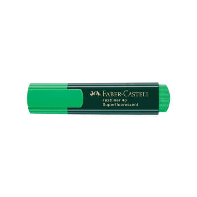 Faber Castell Fosforlu Kalem, Doldurulabilir, Yeşil - 2