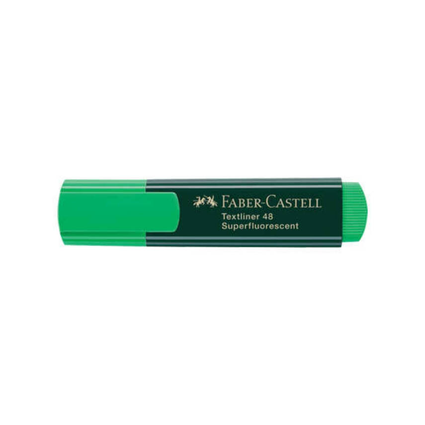 Faber Castell Fosforlu Kalem, Doldurulabilir, Yeşil - 2