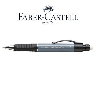 Faber Castell Grip Plus Versatil Kalem, 0.7 mm, Metal Uç, Gri - 3