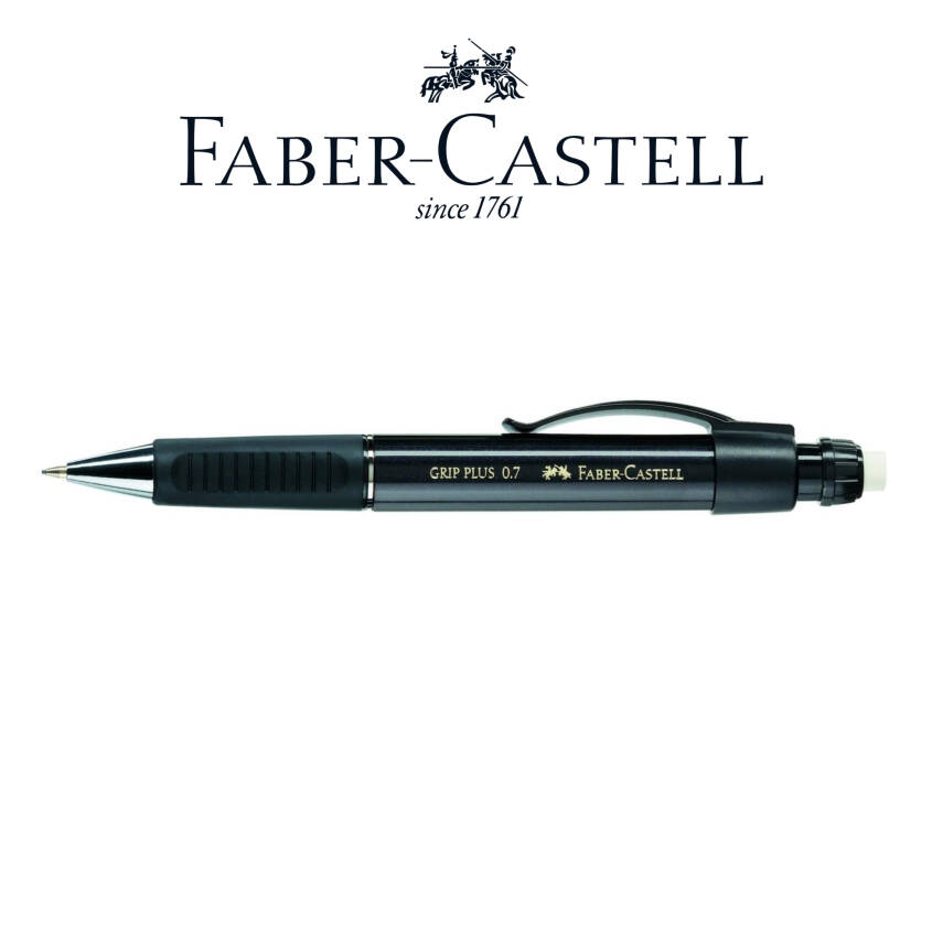 Faber Castell Grip Plus Versatil Kalem, 0.7 mm, Metal Uç, Siyah - 3