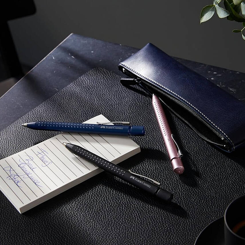 Faber Castell Grip Versatil Kalem, 0.7 mm Uç, Siyah - 3