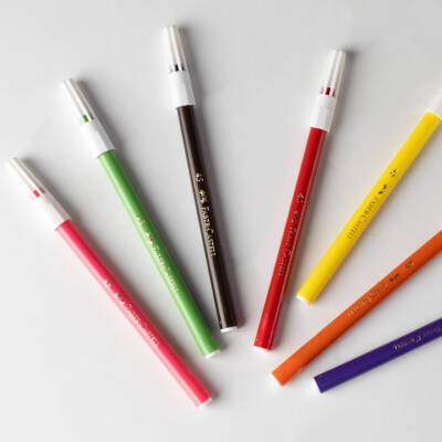Faber Castell Keçeli Kalem, 20 Renk, Su Bazlı, Canlı Renkler - 4