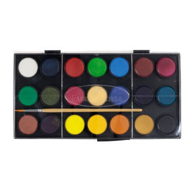 Faber Castell Red Line Sulu Boya, 21 Renk, Canlı ve Örtücü Renkler - 4