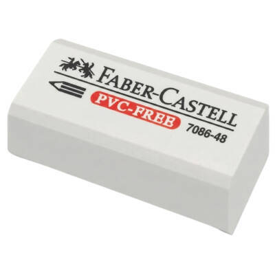 Faber Castell Silgi, 48 Küçük Boy, İz Bırakmaz, Beyaz - Faber Castell