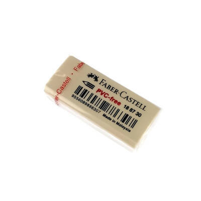 Faber Castell Silgi, 30 Büyük Boy, İz Bırakmaz, Beyaz - 2