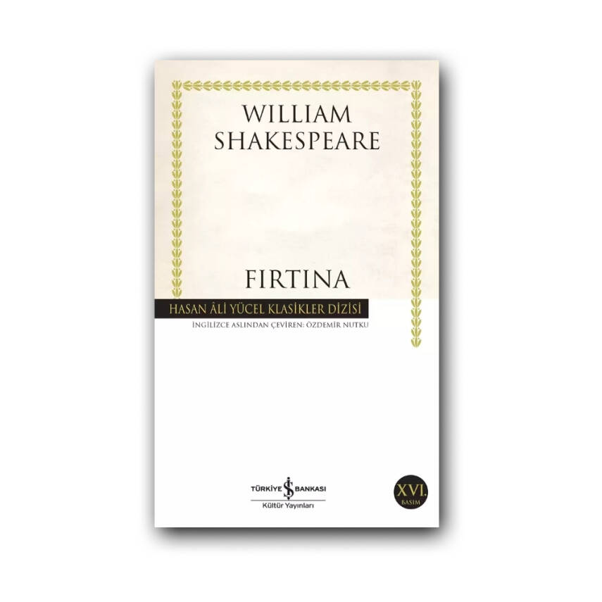 Fırtına (Karton Kapak) - Shakespeare, Edebiyat, Klasik Tiyatro - 1