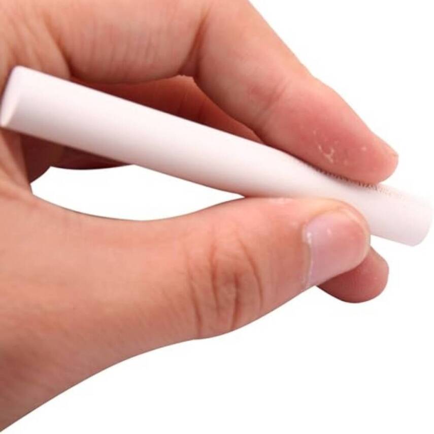 Giotto Robercolor Tozsuz Tebeşir, 10'lu, Kalsiyum Karbonatlı, Beyaz - 4