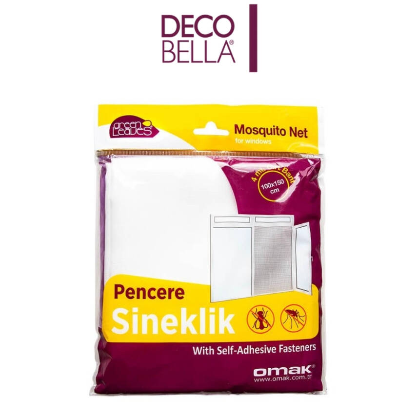 GreenLeaves Pencere Sinekliği, 100x150 cm, Kolay Montaj, Etkili Koruma - 3