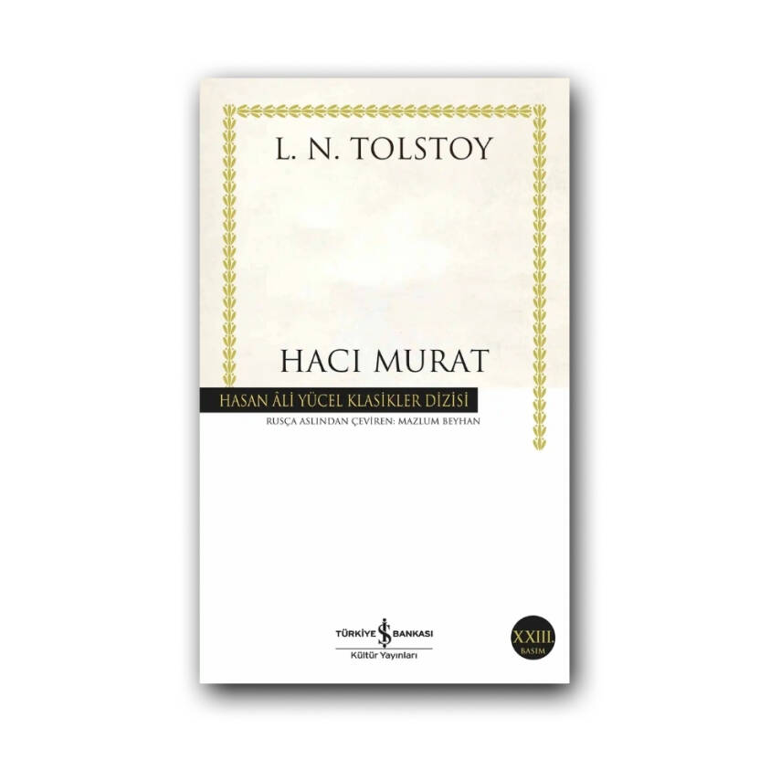 Hacı Murat ( Karton Kapak ) - Tolstoy, Edebiyat, Klasik Rus Romanı - 1