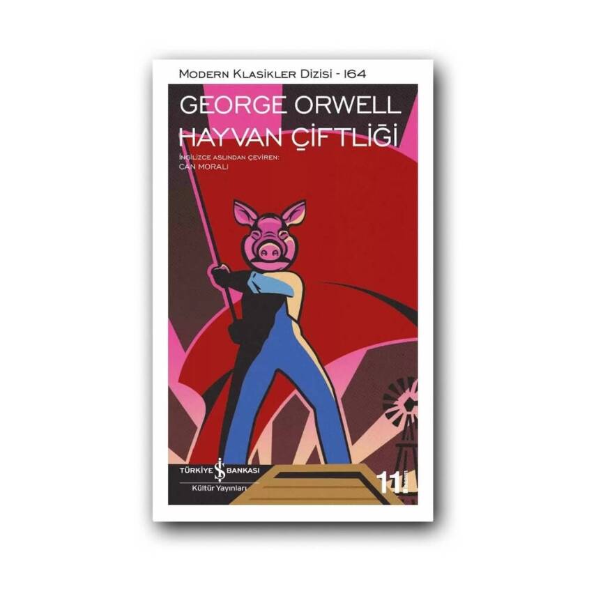 Hayvan Çiftliği, George Orwell, Modern Klasikler Roman, Karton Kapak - 1