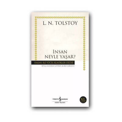 İnsan Neyle Yaşar?, Lev Tolstoy, 100 Temel Klasik Öykü, Karton Kapak - Türkiye İş Bankası Kültür Yayınları