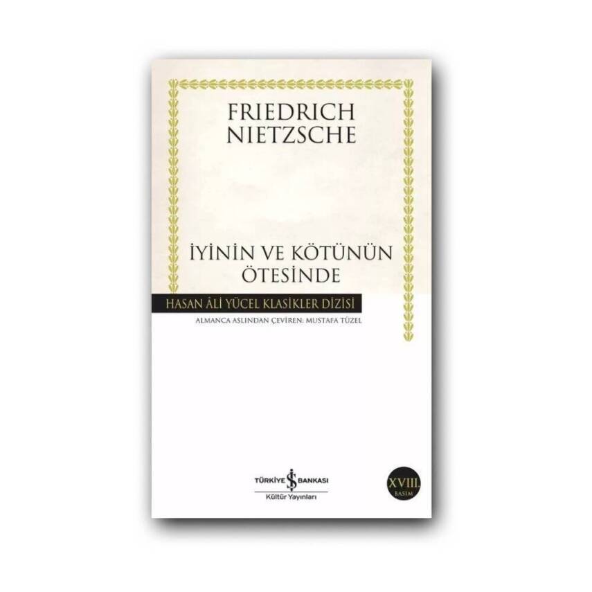 İyinin ve Kötünün Ötesinde, Nıetzsche, Klasik Roman, Karton Kapak - 1