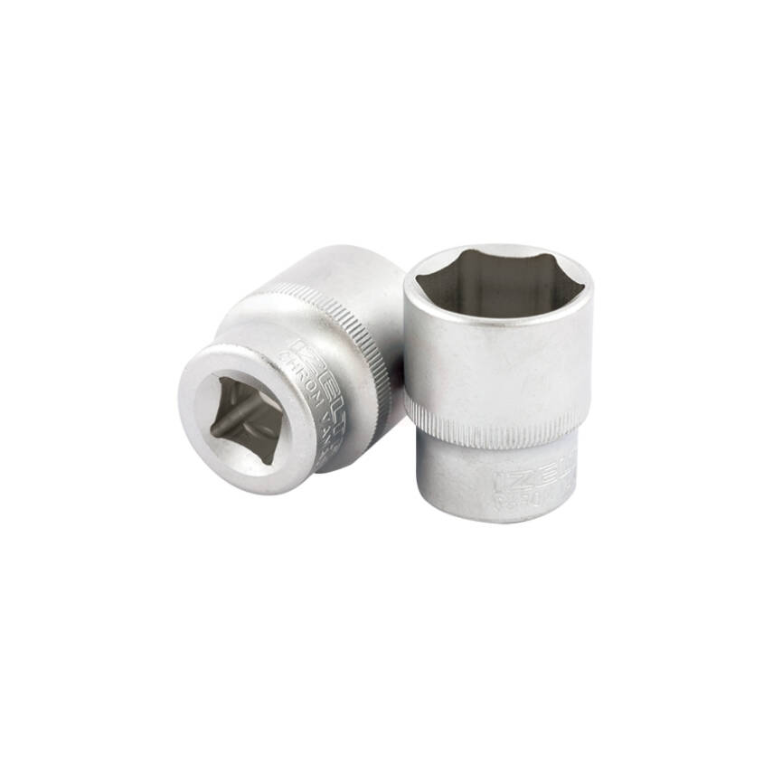 İzeltaş Altı Köşe Lokma Anahtar, 1/2 İnç 14 mm, Yüksek Tork Dayanımı - 1