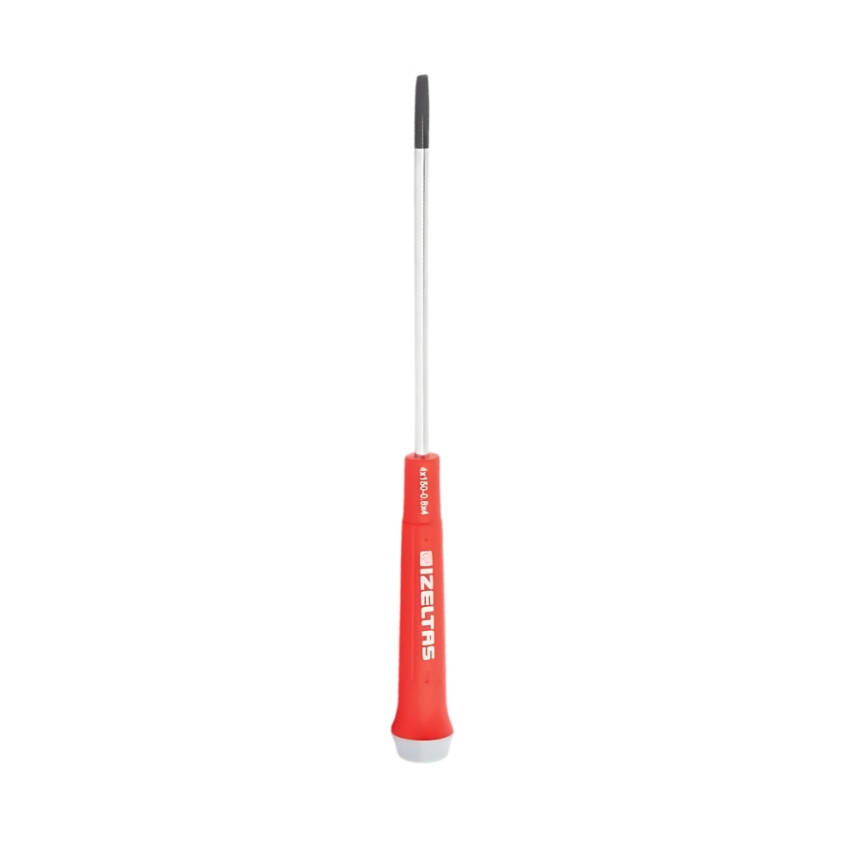 İzeltaş Elektronikçi Tip Klemens Tornavida, Düz 4x150 mm, Dayanıklı - 1