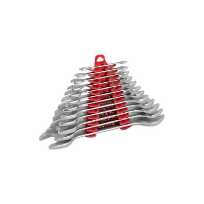 İzeltaş İki Ağız Anahtar Takımı, 12 Parça, Kısa Boy, Dayanıklı Çelik - İzeltaş