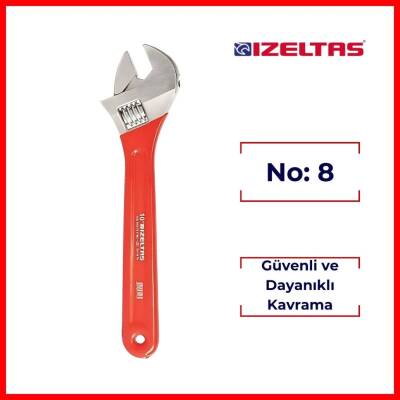 İzeltaş İzole Kurbağacık Pense, No: 8, Güvenli ve Dayanıklı Kavrama - 2