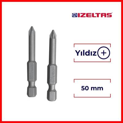 İzeltaş PH2 BİST Matkap Ucu, Yıldız, 50 mm - 2