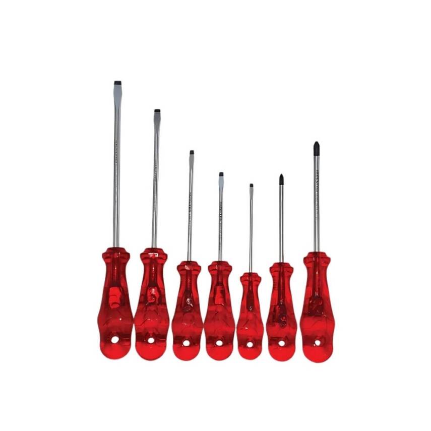 İzeltaş Tornavida Seti, Kraft Seri, 7 Parça, Dayanıklı Tasarım - 1